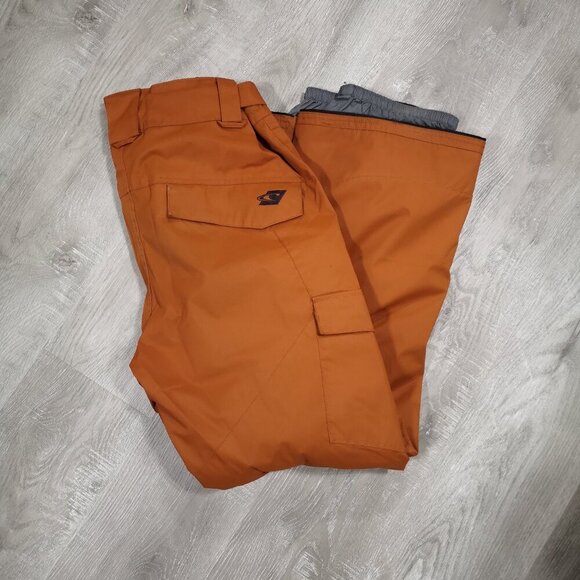 O'Neill Men's Rust Snow Outerwear 10KWaterproof Rating 2 Layer Shell Relaxed Fit - Picture 8 of 15